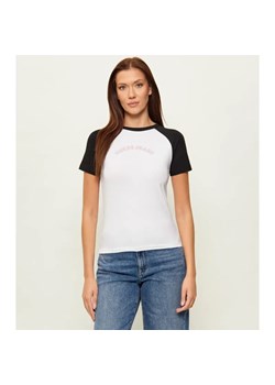 Guess Jeans T-shirt RAGLAN | Slim Fit ze sklepu Gomez Fashion Store w kategorii Bluzki damskie - zdjęcie 189178975