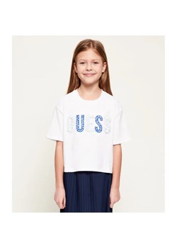 Guess T-shirt | Regular Fit ze sklepu Gomez Fashion Store w kategorii Bluzki dziewczęce - zdjęcie 189178977