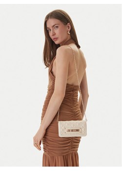 LOVE MOSCHINO Torebka JC5681PP1OLA0110 Écru ze sklepu MODIVO w kategorii Kopertówki - zdjęcie 189179256