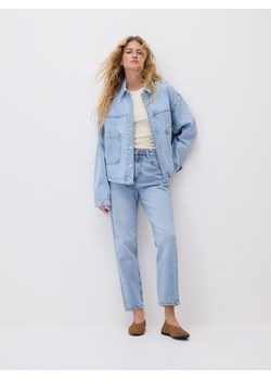 Reserved - Jeansy mom fit - niebieski ze sklepu Reserved w kategorii Jeansy damskie - zdjęcie 189180398