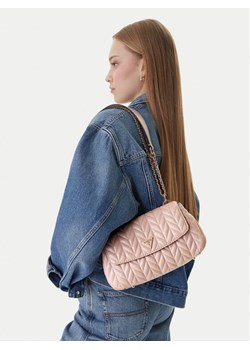 Torebka Guess Cheryl HWTQ97 20210 Różowy ze sklepu eobuwie.pl w kategorii Listonoszki - zdjęcie 189180887