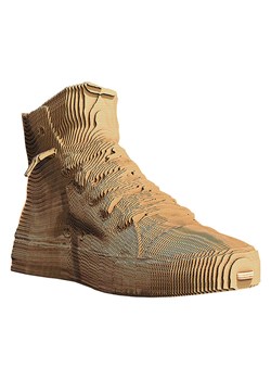 Cartonic Puzzle 3D "High Top Sneaker" w kolorze jasnobrązowym ze sklepu Limango Polska w kategorii Puzzle - zdjęcie 189181335