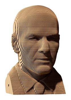 Cartonic Puzzle 3D "Zinedine Zidane" w kolorze jasnobrązowym ze sklepu Limango Polska w kategorii Puzzle - zdjęcie 189181507