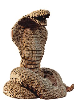 Cartonic Puzzle 3D "Cobra" w kolorze jasnobrązowym ze sklepu Limango Polska w kategorii Puzzle - zdjęcie 189181528