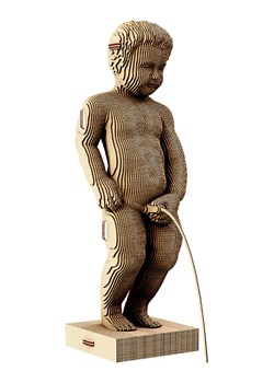 Cartonic Puzzle 3D "Menneken Pis" w kolorze jasnobrązowym ze sklepu Limango Polska w kategorii Puzzle - zdjęcie 189181538