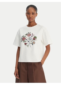 Weekend Max Mara T-Shirt Sabato 2615941112 Biały Regular Fit ze sklepu MODIVO w kategorii Bluzki damskie - zdjęcie 189181615