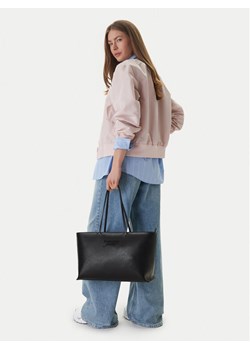 Tommy Jeans Torebka Tjw Must Tote AW0AW18455 Czarny ze sklepu MODIVO w kategorii Torby Shopper bag - zdjęcie 189181635