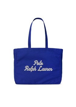 Polo Ralph Lauren Torebka 405962436006 Niebieski ze sklepu MODIVO w kategorii Torby Shopper bag - zdjęcie 189181675