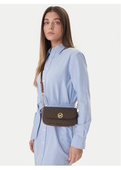 Torebka MICHAEL Michael Kors 32S6GY5C5B Brązowy ze sklepu eobuwie.pl w kategorii Listonoszki - zdjęcie 189182219