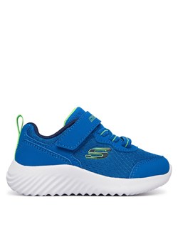 Sneakersy Skechers Bounder  403906N/BLU Niebieski ze sklepu eobuwie.pl w kategorii Buty sportowe dziecięce - zdjęcie 189182238