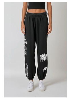 Weekday Spodnie dresowe w kolorze czarnym ze sklepu Limango Polska w kategorii Spodnie damskie - zdjęcie 189182915