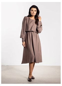 Awama Sukienka w kolorze szarobrązowym ze sklepu Limango Polska w kategorii Sukienki - zdjęcie 189183277