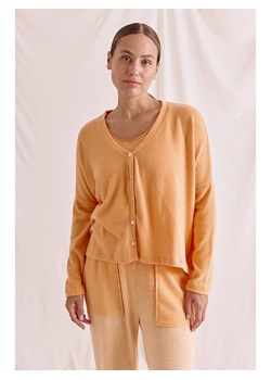 Cotton Candy Kardigan "Ori" w kolorze brzoskwiniowym ze sklepu Limango Polska w kategorii Swetry damskie - zdjęcie 189183285