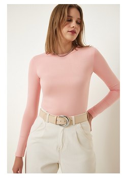 Happiness Istanbul Koszulka w kolorze jasnoróżowym ze sklepu Limango Polska w kategorii Bluzki damskie - zdjęcie 189184689