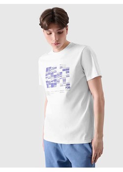 4F Koszulka w kolorze białym ze sklepu Limango Polska w kategorii T-shirty męskie - zdjęcie 189185085