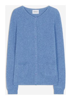 Perfect Cashmere Kaszmirowy kardigan "Amy" w kolorze błękitnym ze sklepu Limango Polska w kategorii Swetry damskie - zdjęcie 189185189