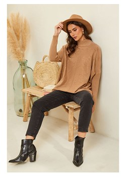 Soft Cashmere Sweter w kolorze jasnobrązowym ze sklepu Limango Polska w kategorii Swetry damskie - zdjęcie 189185229