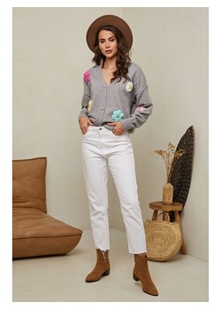 Soft Cashmere Kardigan w kolorze szarym ze sklepu Limango Polska w kategorii Swetry damskie - zdjęcie 189185296