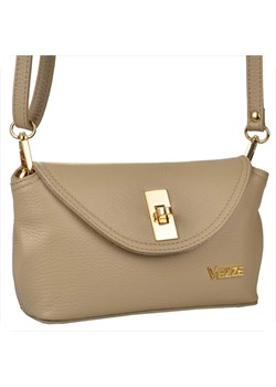 Vezze mała listonoszka beżowa skóra naturalna ze sklepu melon.pl w kategorii Listonoszki - zdjęcie 189186136