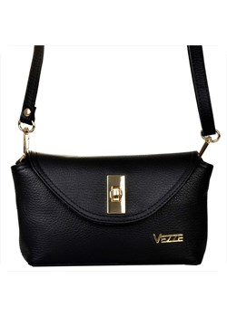 Vezze mała listonoszka czarna skóra naturalna ze sklepu melon.pl w kategorii Listonoszki - zdjęcie 189186319