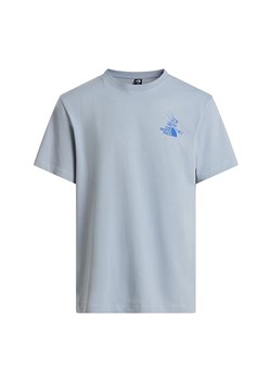 Koszulka męska The North Face Mountain Celebration 0A8G9ZFM21 - niebieska ze sklepu streetstyle24.pl w kategorii T-shirty męskie - zdjęcie 189187036