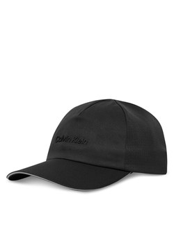Czapka z daszkiem Calvin Klein Micro Twill W Silicone Trucker LV04D5079G Czarny ze sklepu eobuwie.pl w kategorii Czapki z daszkiem damskie - zdjęcie 189187246