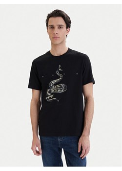 HUGO T-Shirt Discorb 50557672 Czarny Regular Fit ze sklepu MODIVO w kategorii T-shirty męskie - zdjęcie 189187868