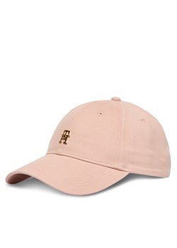 Tommy Hilfiger Czapka z daszkiem Th Elevated Chic Cap AW0AW17631 Różowy ze sklepu MODIVO w kategorii Czapki z daszkiem damskie - zdjęcie 189187876