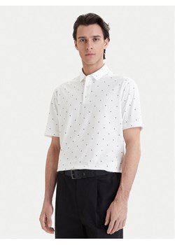 Armani Exchange Polo XM000735 AF10356 F0198 Biały Regular Fit ze sklepu MODIVO w kategorii T-shirty męskie - zdjęcie 189187896