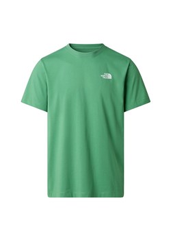 Koszulka męska The North Face Evolution NSE Box 0A8B6KG571 - zielona ze sklepu streetstyle24.pl w kategorii T-shirty męskie - zdjęcie 189188849