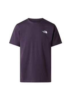 Koszulka męska The North Face Evolution NSE Box 0A8B6KG5O1 - fioletowa ze sklepu streetstyle24.pl w kategorii T-shirty męskie - zdjęcie 189188855