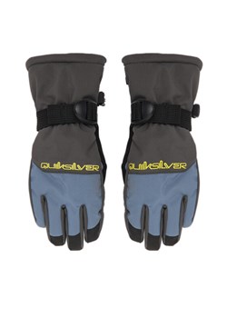 Rękawice narciarskie Quiksilver Mission Youth EQBHN03039 Szary ze sklepu eobuwie.pl w kategorii Rękawiczki dziecięce - zdjęcie 189188966
