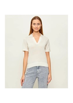 GUESS Wełniane polo STORMI | Regular Fit ze sklepu Gomez Fashion Store w kategorii Swetry damskie - zdjęcie 189189549