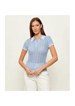 GUESS Polo POINTELLE VIENNA | Slim Fit ze sklepu Gomez Fashion Store w kategorii Swetry damskie - zdjęcie 189189559