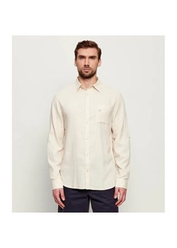 Guess Underwear  Lniana koszula ROLL-UP | Regular Fit ze sklepu Gomez Fashion Store w kategorii Koszule męskie - zdjęcie 189189618