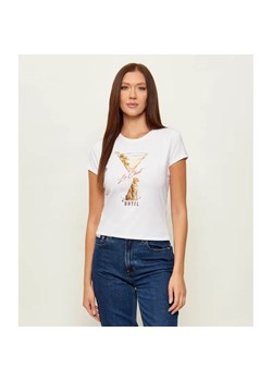 GUESS T-shirt LEOPARDTINI | Slim Fit ze sklepu Gomez Fashion Store w kategorii Bluzki damskie - zdjęcie 189189666