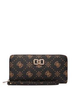 Guess Portfel Emelie Logo Slg SWGP99 28146 Brązowy ze sklepu MODIVO w kategorii Portfele damskie - zdjęcie 189191119