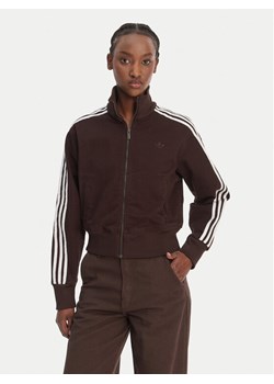 adidas Bluza Firebird KD2937 Brązowy Regular Fit ze sklepu MODIVO w kategorii Bluzy damskie - zdjęcie 189191226