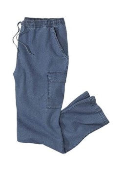 Luźne jeansy bojówki ze sklepu Atlas For Men w kategorii Spodnie męskie - zdjęcie 189192085