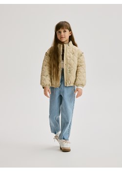 Reserved - Jeansy paperbag - niebieski ze sklepu Reserved w kategorii Spodnie dziewczęce - zdjęcie 189192339