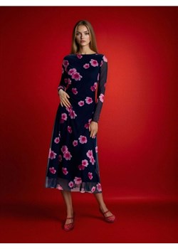 Sinsay - Sukienka maxi z dekoltem na plecach w kwiaty - wielobarwny ze sklepu Sinsay w kategorii Sukienki - zdjęcie 189193765