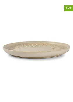 Salt and Pepper Podtalerze (4 szt.) "Orion" w kolorze beżowym - Ø 30 cm ze sklepu Limango Polska w kategorii Naczynia - zdjęcie 189194159