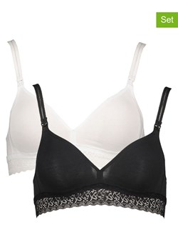 Petit Fleur Biustonosze (2 szt.) w kolorze białym i czarnym do karmienia ze sklepu Limango Polska w kategorii Bielizna ciążowa - zdjęcie 189194209