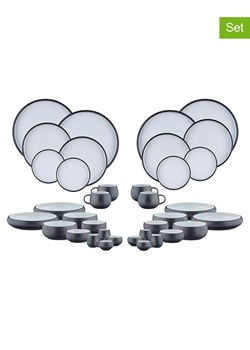 Björn 36-częściowy zestaw "Gourmet" w kolorze czarno-białym ze sklepu Limango Polska w kategorii Naczynia - zdjęcie 189195045