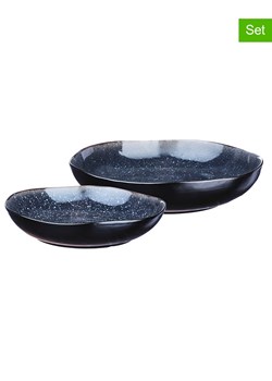 Björn Miski (2 szt.) "Iris" w kolorze granatowym na owoce - Ø 27,5 cm ze sklepu Limango Polska w kategorii Misy i tace dekoracyjne - zdjęcie 189195266