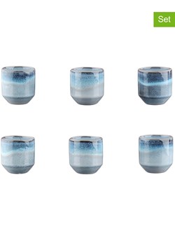 Björn Kubki (6 szt.) "Genesis" w kolorze niebieskim - 150 ml ze sklepu Limango Polska w kategorii Kubki - zdjęcie 189195825