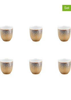 Björn Kubki (6 szt.) "Cosmos" w kolorze beżowym - 150 ml ze sklepu Limango Polska w kategorii Kubki - zdjęcie 189196156