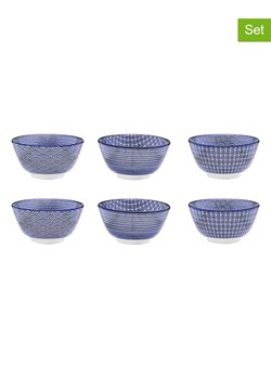 Björn Miski (6 szt.) "Dark" w kolorze granatowym - Ø 12 cm ze sklepu Limango Polska w kategorii Naczynia - zdjęcie 189196378