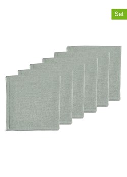 Björn Serwetki (6 szt.) w kolorze jasnozielonym - 40 x 40 cm ze sklepu Limango Polska w kategorii Akcesoria kuchenne - zdjęcie 189197535