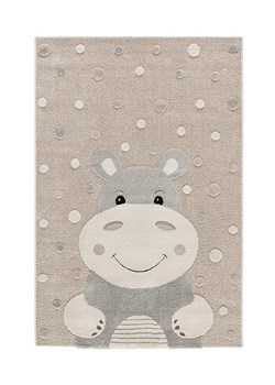 Atticgo Dywan "Clown" w kolorze beżowo-białym ze sklepu Limango Polska w kategorii Tekstylia dziecięce - zdjęcie 189197839